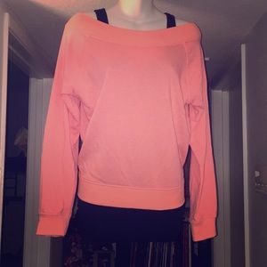 Super cute sweat shirt Salmon size small. Mossimo